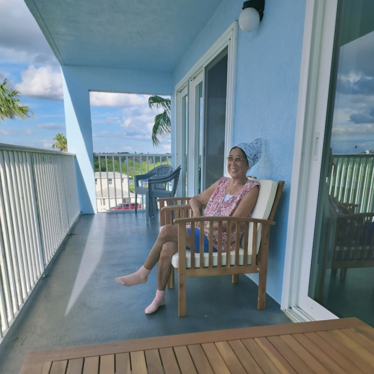 Condo exterior balcony